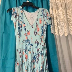 Floral print dress